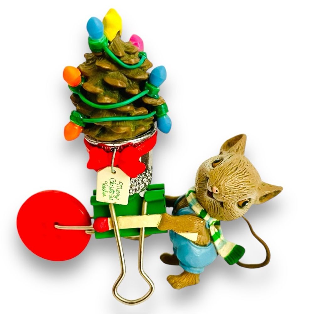 Christmas Ornaments Enesco You're Wheel Special Merry Christmas Teacher Series
